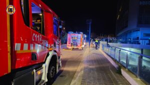 Incendio en un garaje de Ciudad Ros Casares